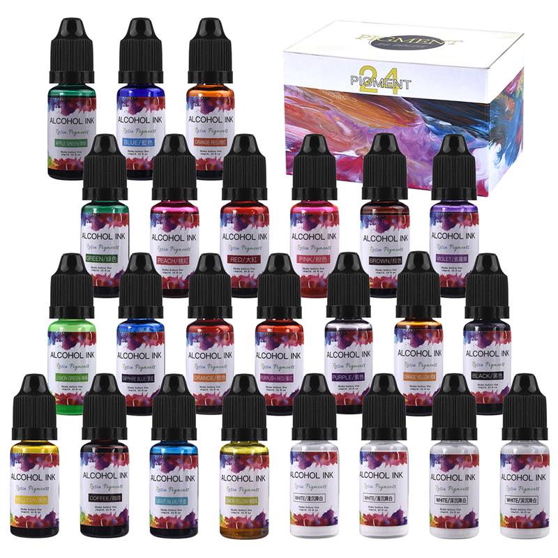 Candle Supplies Kit - Epoxyhars Pigmenten Kit Diy Kaars Zeep