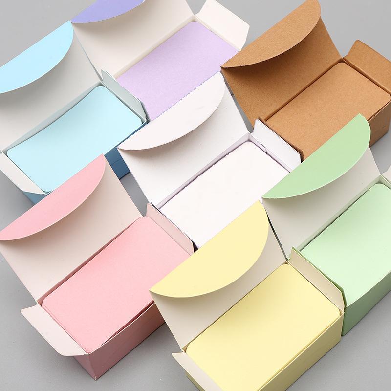 Kraft Paper Box - 100 stuks geschenkdozen van kraftpapier in
