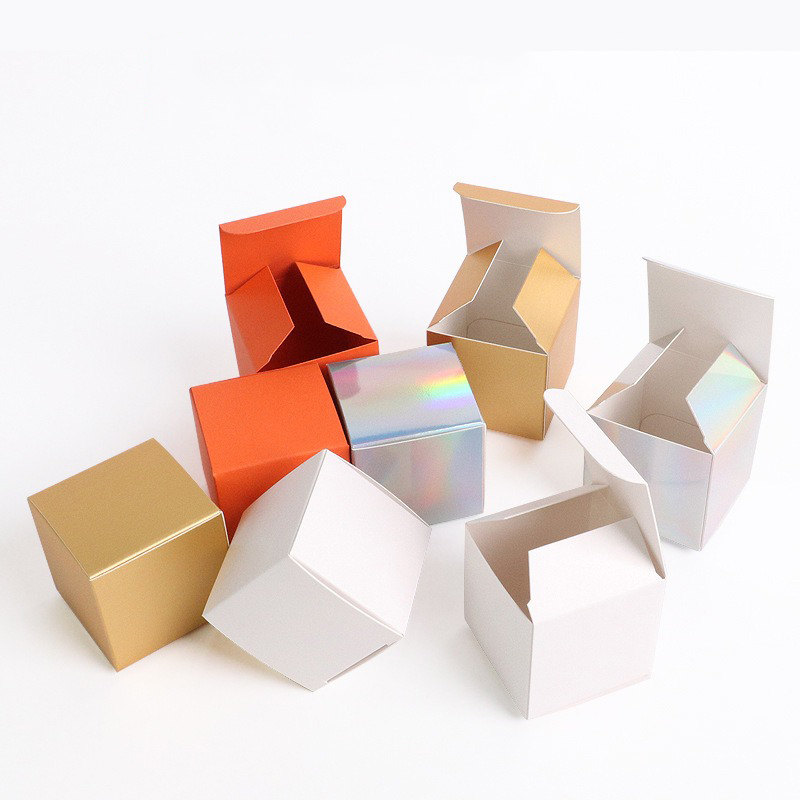 Candle Supplies For Business - 50 stks/partij Opvouwbare Kleine Geschenkdozen Cosmetica