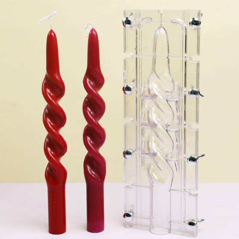 Gedraaide Streep Kolom Acryl K - Candle Supplies Kit recensie en prijs