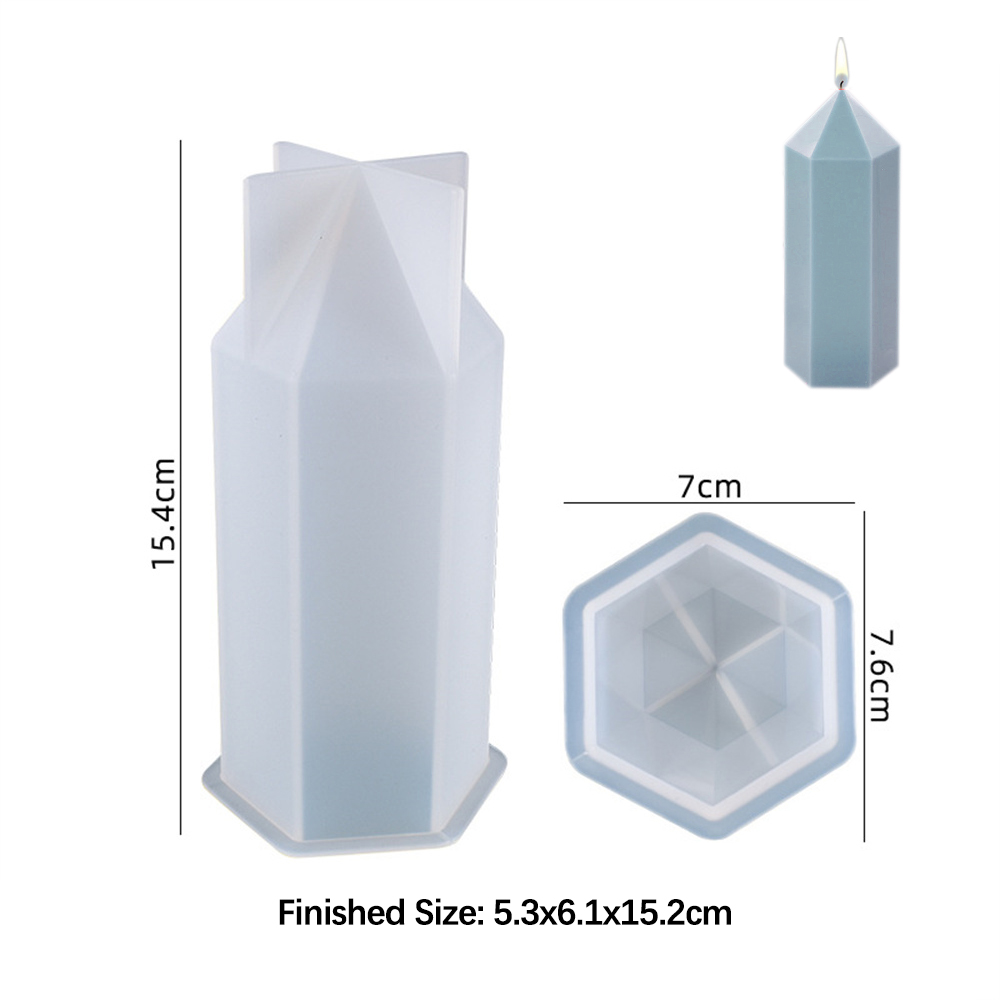 3d Zeshoekige Kolom Kaarsen Ma - Candle Supplies Kit recensie en prijs