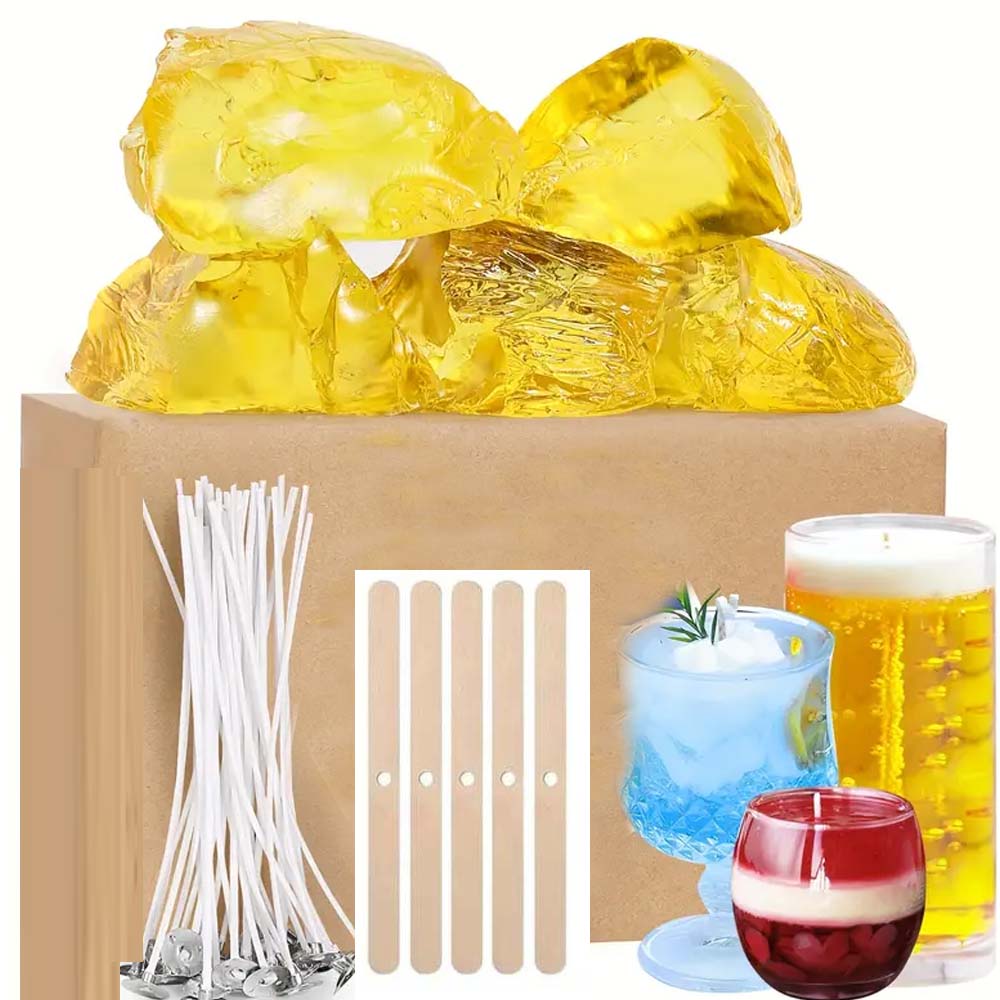 200 g gele, heldere gel-jelly- - Candle Supplies Kit recensie en prijs