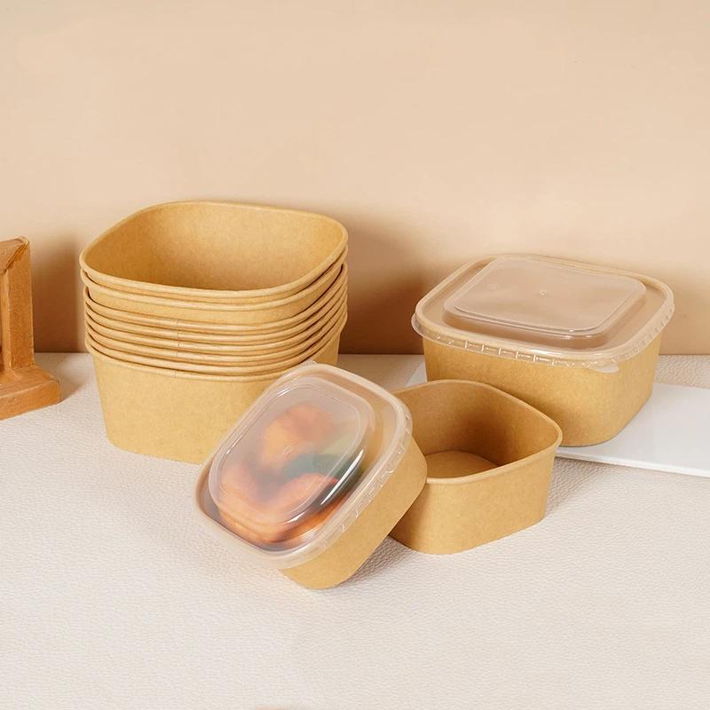 10 stuks wegwerp lunchboxen va - Kraft Paper Box recensie en prijs