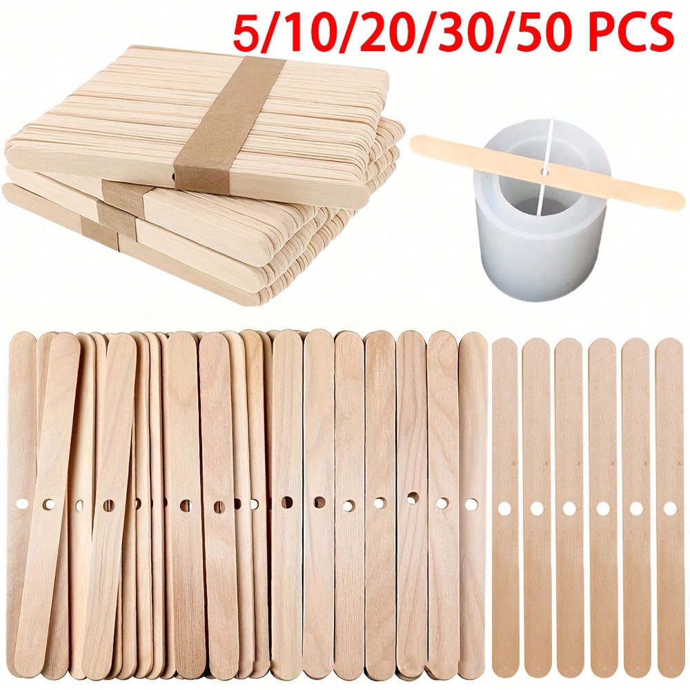 5/10/20/30/50 stuks houten kaa - Candle Supplies Kit recensie en prijs