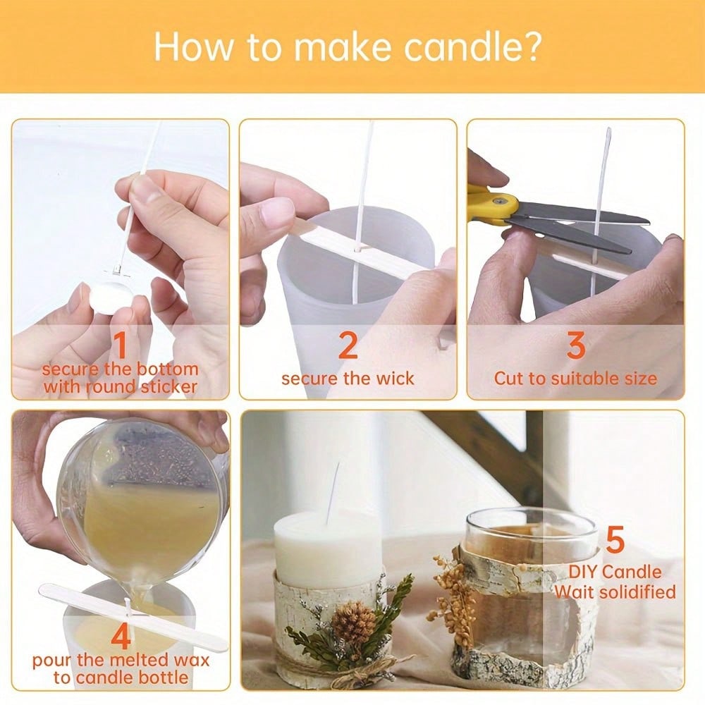 5/10/20/30/50 stuks houten kaa - Candle Supplies Kit recensie en prijs