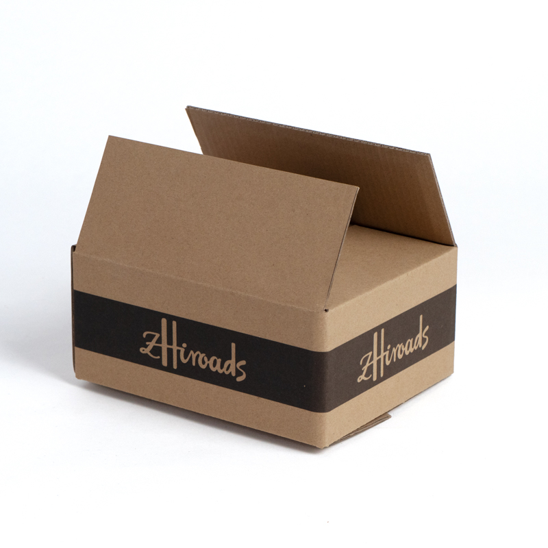 Golfkartonnen doos, kraftpapie - Kraft Paper Box recensie en prijs