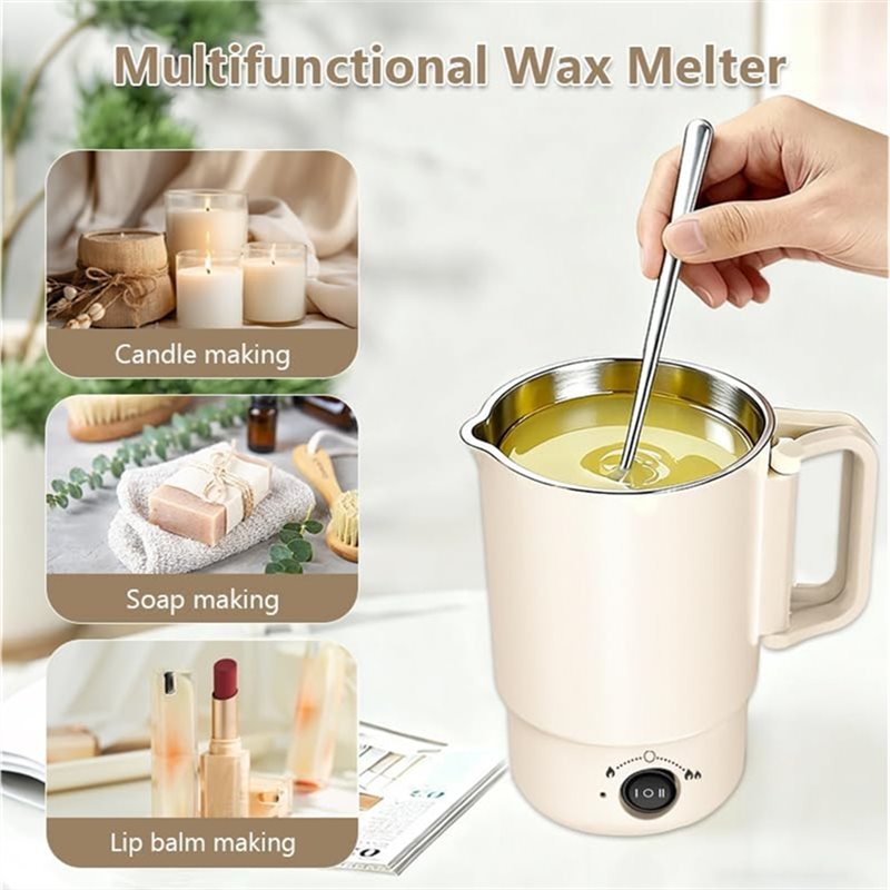 Elektrische wassmeltpotset 800 - Candle Supplies Uk recensie en prijs